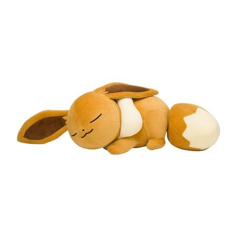 Eevee Plush Sleeping Eevee - Authentic Japanese Pokémon Center Plush 