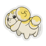 Fidough Pokémon Sticker - Authentic Japanese Pokémon Center Sticker 