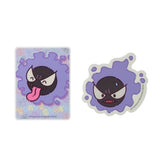 Gastly Zorua Luminous Sticker yonayonaGhost (Set of 2) - Authentic Japanese Pokémon Center Sticker 