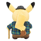 Gentlemanly Pikachu Plush - Authentic Japanese Pokémon Center Plush 
