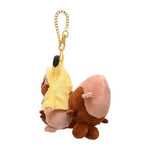 Greedent (by Bkub Okawa) Mascot Plush Keychain - Authentic Japanese Pokémon Center Keychain 