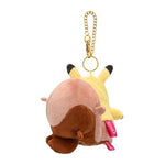 Greedent (by Bkub Okawa) Mascot Plush Keychain - Authentic Japanese Pokémon Center Keychain 