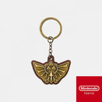 Hyrule Logo Keychain The Legend Of Zelda A - Authentic Japanese Nintendo Keychain 