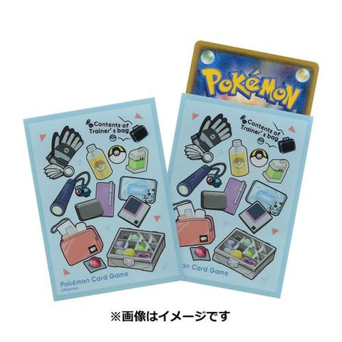 Japanese Pokémon cards | Card Sleeves Contents of Trainer's bag GR - Authentic Japanese Pokémon Center TCG 