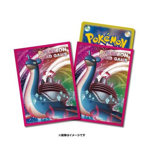 Japanese Pokémon cards | Card Sleeves Gigantamax Lapras - Authentic Japanese Pokémon Center TCG 