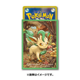 Japanese Pokémon cards | Card Sleeves Leafeon - Authentic Japanese Pokémon Center TCG 