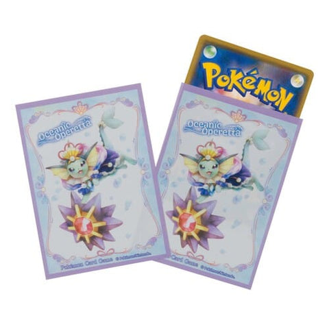 Japanese Pokémon cards | Card Sleeves Oceanic Operetta Vaporeon - Authentic Japanese Pokémon Center TCG 