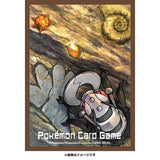 Japanese Pokémon cards | Card Sleeves Old Amber - Authentic Japanese Pokémon Center TCG 