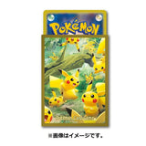 Japanese Pokémon cards | Card Sleeves Pikachu's Forest - Authentic Japanese Pokémon Center TCG 