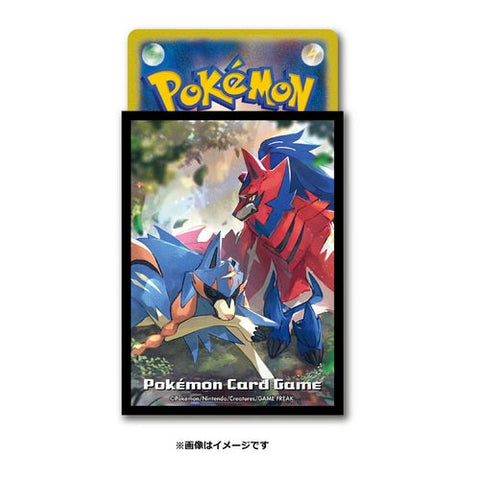 Card Sleeves Zacian & Zamagenta, Authentic Japanese Pokémon TCG products