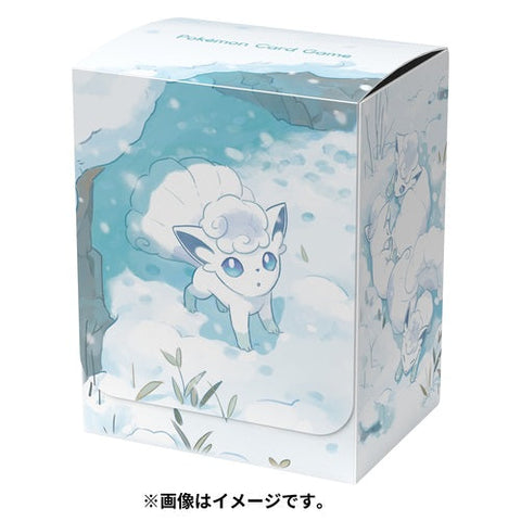 Japanese Pokémon cards | Deck Case Alolan Vulpix - Authentic Japanese Pokémon Center TCG 