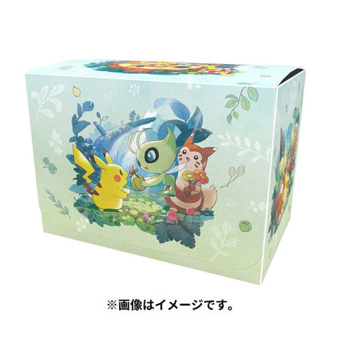 Japanese Pokémon cards | Deck Case Gift of the Forest - Authentic Japanese Pokémon Center TCG 