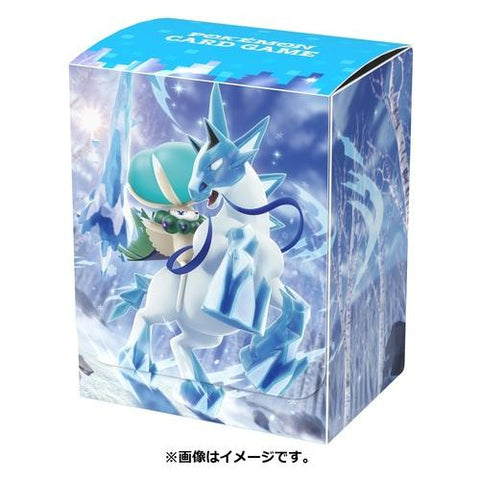 Japanese Pokémon cards | Deck Case Ice Rider Calyrex - Authentic Japanese Pokémon Center TCG 