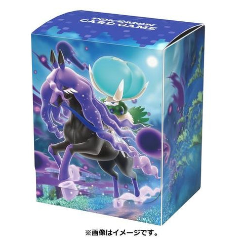 Japanese Pokémon cards | Deck Case Jet-Black Spirit - Authentic Japanese Pokémon Center TCG 