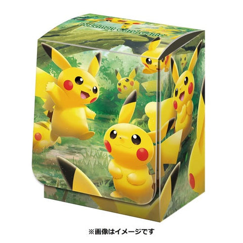 Japanese Pokémon cards | Deck Case Pikachu's Forest - Authentic Japanese Pokémon Center TCG 