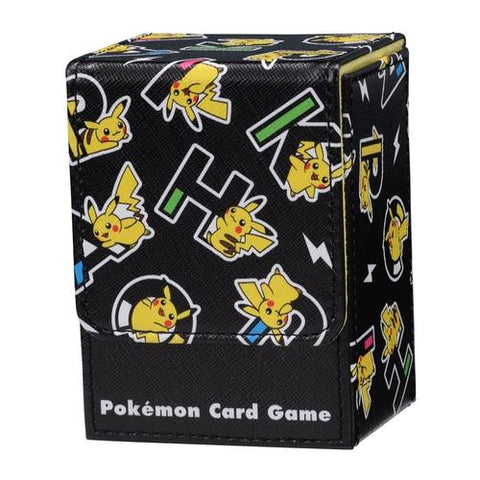 Japanese Pokémon cards | Deck Case PIKAPIKACHU BK - Authentic Japanese Pokémon Center TCG 