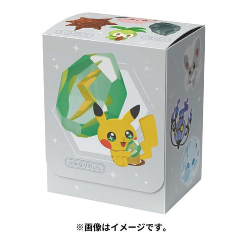 Japanese Pokémon cards | Deck Case Shinka No Ishi (Evolution Stone) - Authentic Japanese Pokémon Center TCG 