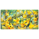 Japanese Pokémon cards | Rubber Play Mat Pikachu's Forest - Authentic Japanese Pokémon Center TCG 