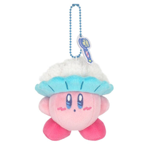 Kirby Bubbly Mascot Plush Keychain KSD-01 Kirby Sweet Dreams - Authentic Japanese San-ei Boeki Mascot Plush Keychain 