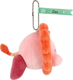 Kirby zodiac sign Leo Mascot Plush Keychain Kirby Horoscope Collection - Authentic Japanese San-ei Boeki Keychain 