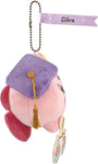 Kirby zodiac sign Libra Mascot Plush Keychain Kirby Horoscope Collection - Authentic Japanese San-ei Boeki Keychain 