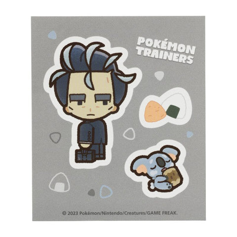 Larry & Komala POKÉMON TRAINERS Sticker - Authentic Japanese Pokémon Center Sticker 