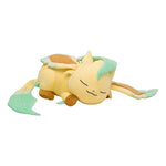 Leafeon Plush Sleeping Eevee - Authentic Japanese Pokémon Center Plush 