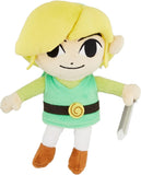 Link Plush (S) The Legend of Zelda Wind Waker - Authentic Japanese San-ei Boeki Plush 