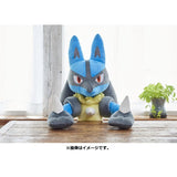 Lucario Life-size Plush - Authentic Japanese Pokémon Center Plush 