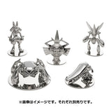 Mawile Metal Figure COOLxMETAL - Authentic Japanese Pokémon Center Figure 