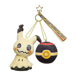 Mimikyu & Luxury Ball Mascot Plush Keychain BALL FREAK - Authentic Japanese Pokémon Center Keychain 
