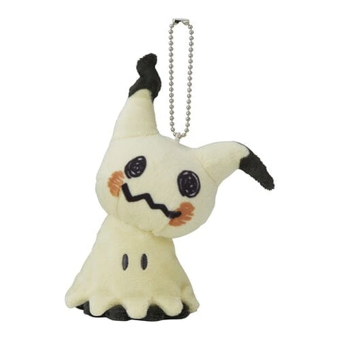 Mimikyu Plush Mascot Keychain - Authentic Japanese Pokémon Center Keychain 