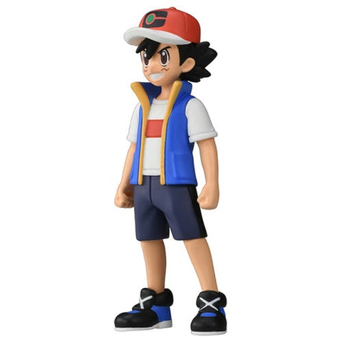 Moncolle Figure Ash Pokémon Trainers (Satoshi) - Authentic Japanese Pokémon Center Figure 