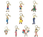 Monkey D. Luffy (East Blue Ver.) Stained Glass Style Keychain - ONE PIECE - Authentic Japanese TAPIOCA Keychain 