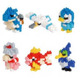 nanoblock Box Mini Type Water Pokémon - Authentic Japanese Kawada nanoblock 