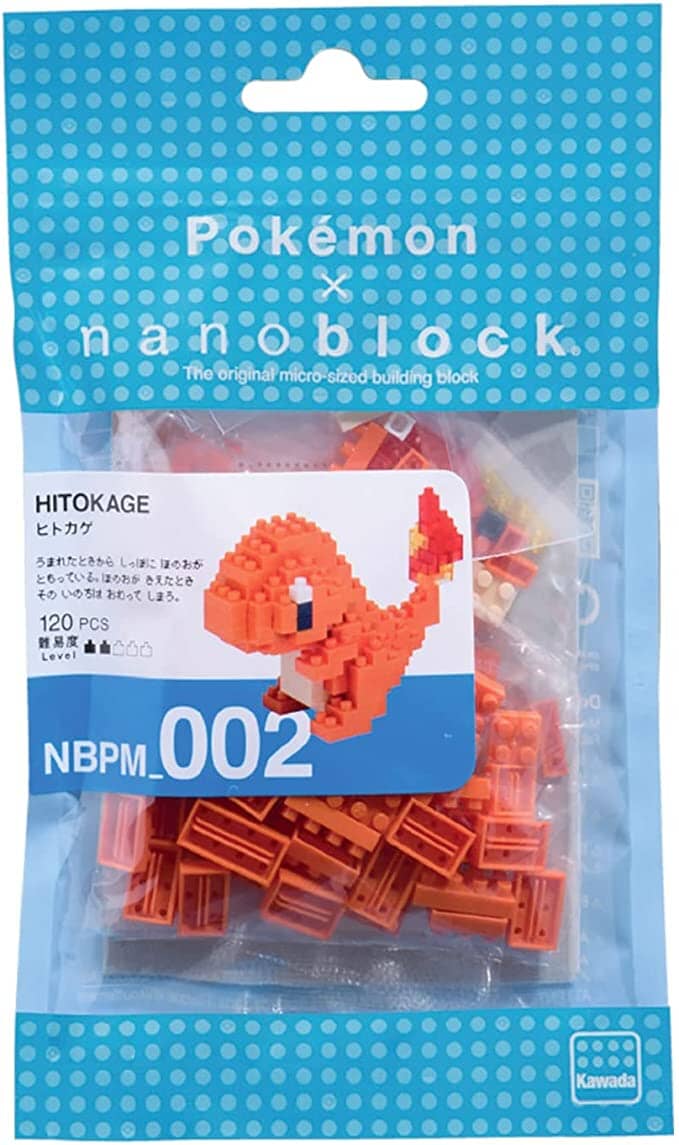 nanoblock NBPM-002 Charmander | Authentic Japanese Pokémon nanoblock ...