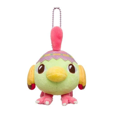 Natu Mascot Plush Keychain Easter Basket - Authentic Japanese Pokémon Center Keychain 