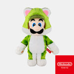 Neko (cat) Luigi Mascot Plush Keychain Super Mario - Authentic Japanese Nintendo Keychain 