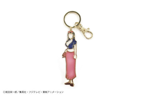 Nico Robin Stained Glass Style Keychain - ONE PIECE - Authentic Japanese TAPIOCA Keychain 