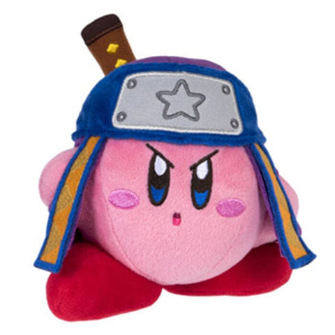 Ninja Kirby Plush (S) KP11 Kirby ALL STAR COLLECTION - Authentic Japanese San-ei Boeki Plush 