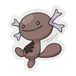 Paldean Wooper Pokémon Sticker - Authentic Japanese Pokémon Center Sticker 