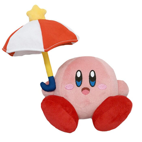 Parasol Kirby Plush (S) KP23 Kirby ALL STAR COLLECTION - Authentic Japanese San-ei Boeki Plush 