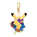 Pikachu (Female) Ryubu Mascot Plush Keychain Pokémon Center Okinawa - Authentic Japanese Pokémon Center Keychain 