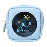 Pikachu & Luxray Window Pouch Detective Pikachu Returns - Authentic Japanese Pokémon Center Pouch Bag 