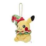 Pikachu Mascot Plush Keychain Pokémon Christmas Toy Factory - Authentic Japanese Pokémon Center Keychain 