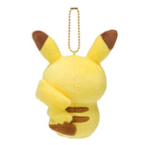 Pikachu Mascot Plush Keychain Pokémon Yurutto - Authentic Japanese Pokémon Center Keychain 