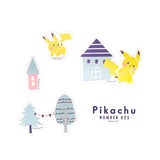 Pikachu number025 Mini Decoration Collage Sticker ＨＯＵＳＥ - Authentic Japanese Pokémon Center Sticker 