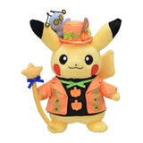 Pikachu Plush Paldea Spooky Halloween - Authentic Japanese Pokémon Center Plush 