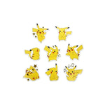 Pikachu POKEMON FLAKE SEALS Stickers - Authentic Japanese Pokémon Center Sticker 