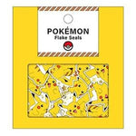Pikachu POKEMON FLAKE SEALS Stickers - Authentic Japanese Pokémon Center Sticker 